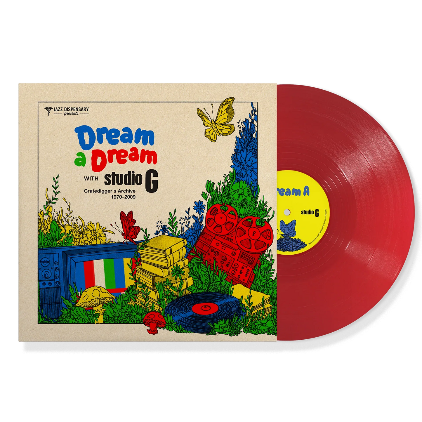 Jazz Dispensary presents Dream A Dream With Studio G: Cratedigger's Archive (1970-2009) - VINYL