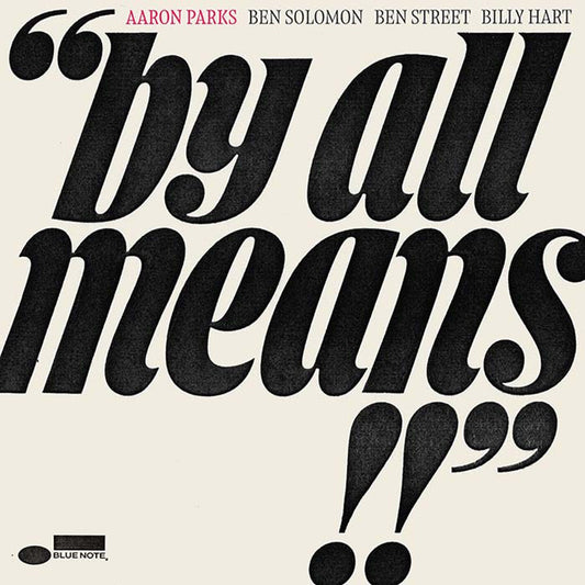 Aaron Parks - By All Means - VINYL