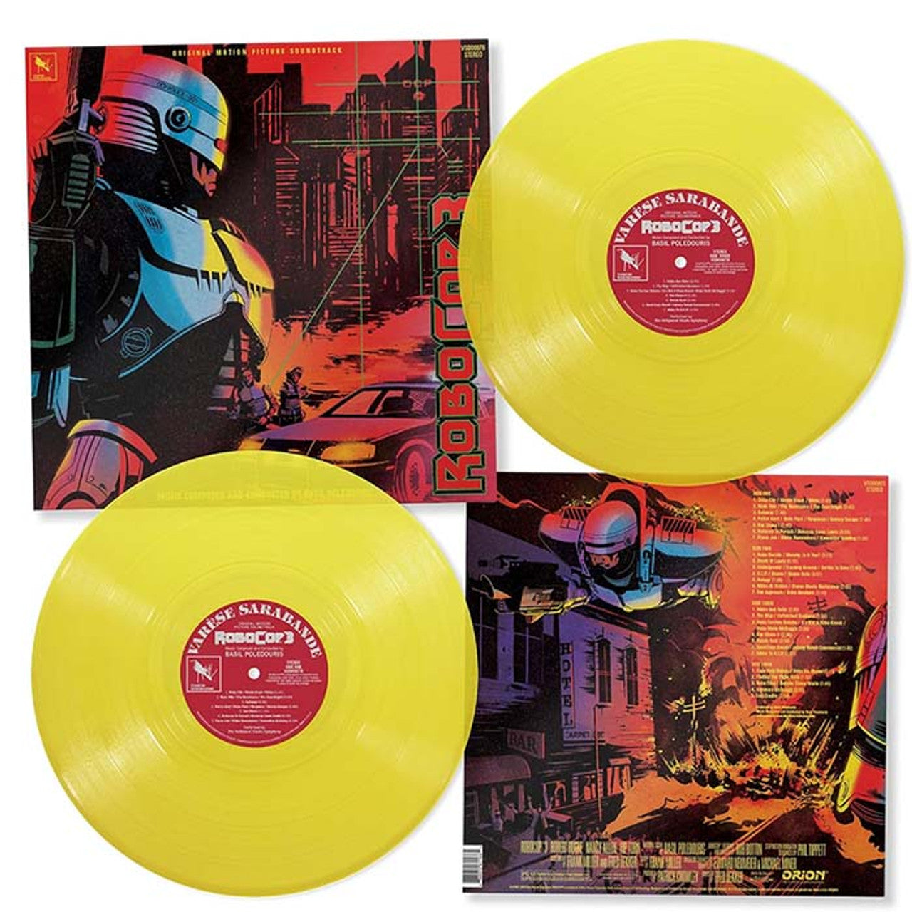 RoboCop 3 - Original Motion Picture Soundtrack (Deluxe Edition) - VINYL