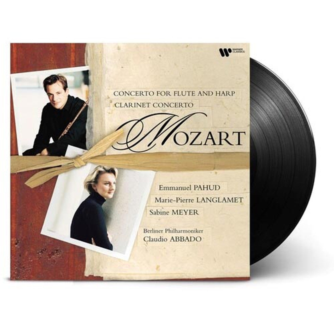 Emmanuel Pahud, Sabine Meyer & Claudio Abbado - Mozart: Concerto for Flute and Harp & Clarinet Concerto - VINYL